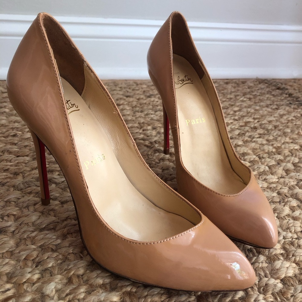 Christian Louboutin Vintage Patent Leather Pumps. Size 37